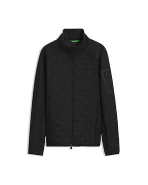 BOSS Water-Repellent Jacket With Down Filling - Black