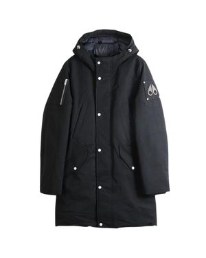 Moose Knuckles Stirling 2.0 Insulated Hooded Nylon Parka - Black