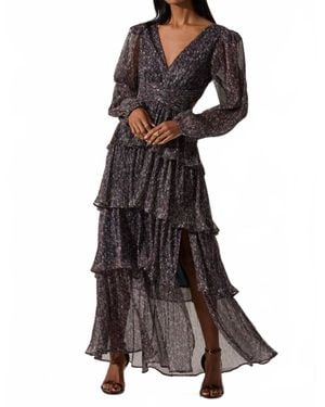 Astr Anora Dress - Brown