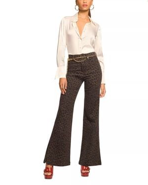 Ramy Brook Tyra Printed Flare Pant - Green