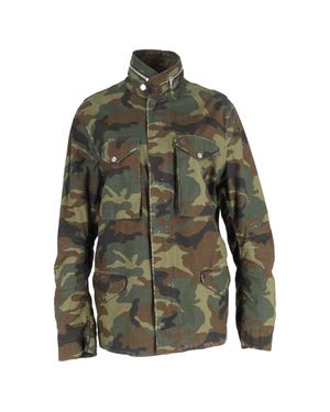 Amiri M-65 Camouflage-Print Field Jacket - Green