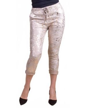 Gigi Moda Grazina Tie-Waist Pants - Black