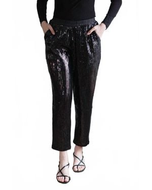 Joh Jassy Sequin Pant - Black