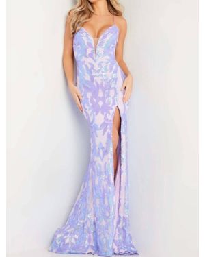 Jovani Long Formal Gown - Purple