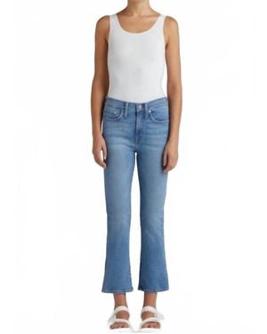 Edwin Cassia Mini Boot Cut Crop Jean - Blue