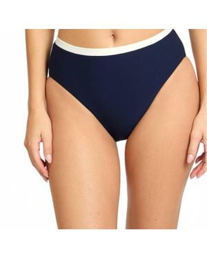Robin Piccone Tierna High Waist Bottom - Blue