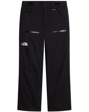 The North Face Straight-Leg Cropped Pants With Zippered Pockets - Black