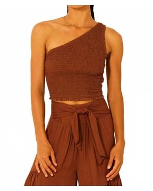 Bila77 Rue Top - Brown