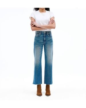 SLVRLAKE Denim High-Rise Grace Crop Jeans - Blue