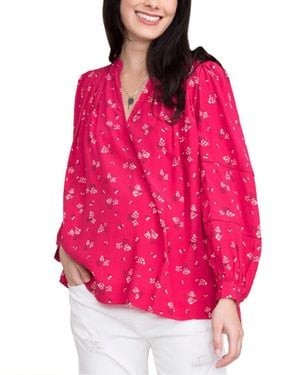HATCH The Joselyn Blouse - Pink