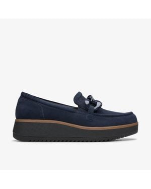 Clarks Zylah May Suede - Blue