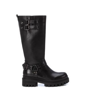 Xti Biker Boots - Black
