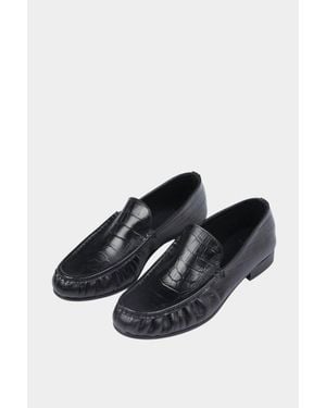 Cordera Leather Loafer - Black
