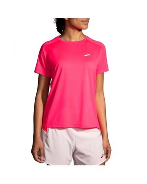 Brooks Sprint Free Short Sleeve 2.0 Shirt - Pink