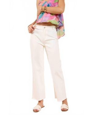 Sadie & Sage Clear Eyes Denim Pants - White