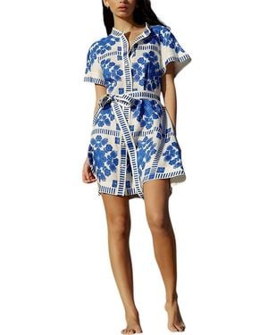 CAMILA BLANCO Mini Dress - Blue