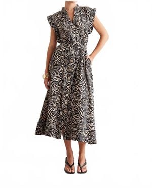 JS71 Collins Dress - Brown