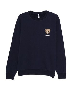 Moschino Crew Neck Sweatshirt - Blue