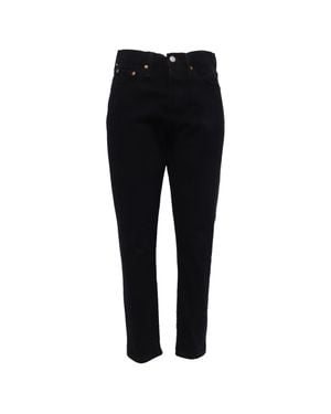 Levi's Slim-Fit Cropped Jeans - Black