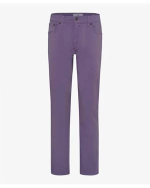 Brax Chuck Hi-Flex Pants - Purple