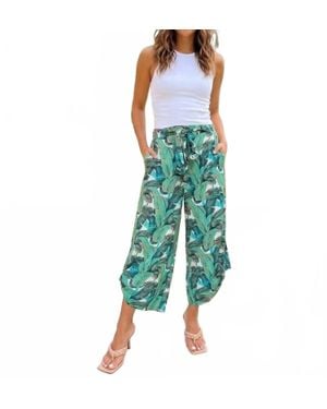 Pick Happy Resort Flow Pants - Green