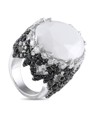 Pasquale Bruni 18K 5.01Ct Diamond And Agate Ring Pb22-050225 - Metallic