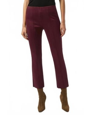 Joseph Ribkoff Scuba Suede Flared Pants