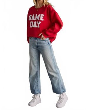 Panache Game Day Sweatshirt - Red