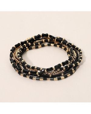 Fashnzfab 7Pcs - Black