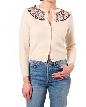 Doen Olympe Cashmere Cardigan - Blue