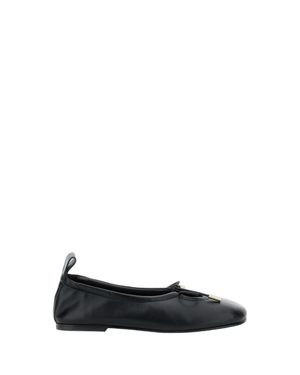 Alohas Rosalind Soft Leather Ballet Flats - Black
