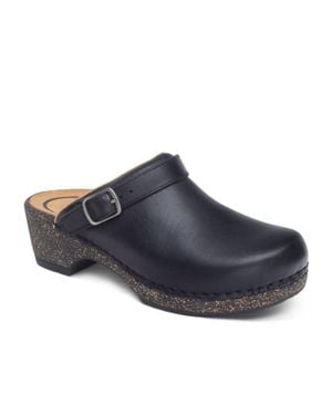 Aetrex Beckie Clogs - Blue