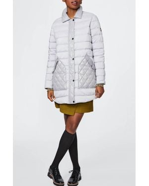 Bernardo Patch Field Puffer Coat - Gray