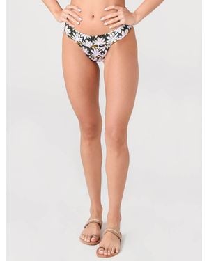 Alexandra Miro The Tanga Pant Bikini Bottom - White