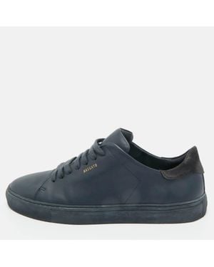 Axel Arigato Leather Low Top Sneakers - Blue