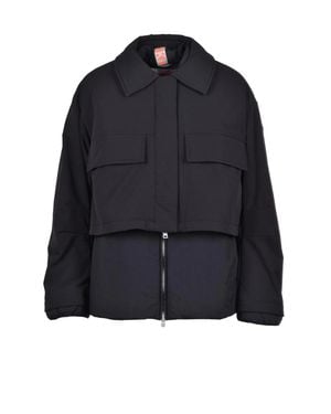 Dekker Padded Polyamide-Blend Coat - Blue