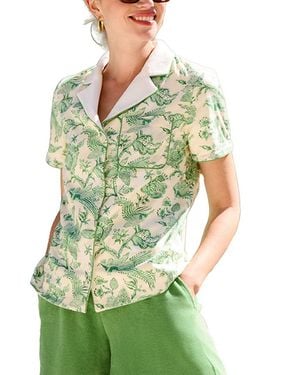 J.McLaughlin Myrtle Blouse - Green