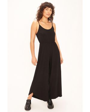 Project Social T Genesis Twist Back Jumpsuit - Black