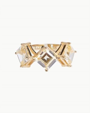 Nickho Rey Pam Ring - White