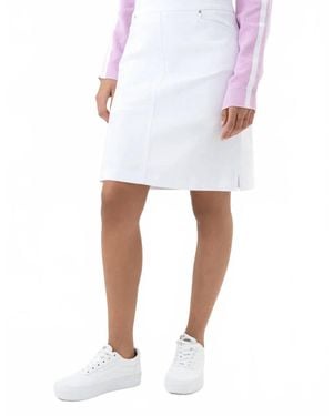 Renuar Signature Skort - White