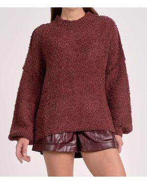Elan Swing Sweater - Red