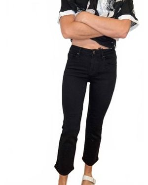 Risen Crisantha Straight Leg Denim Jeans - Blue