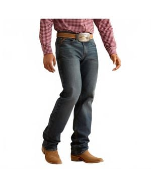 Ariat M2 Pro Series Atlas Ray Relaxed Boot Cut Jean - Black