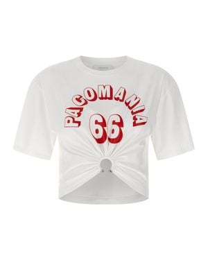 Rabanne Cotton T-Shirt - White