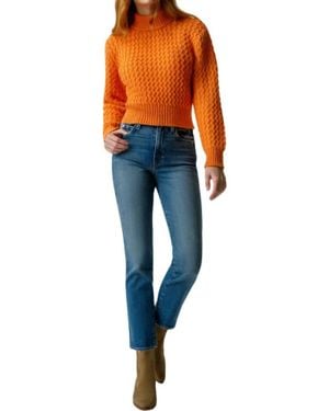 AMO Chloe Crop Jean - Blue