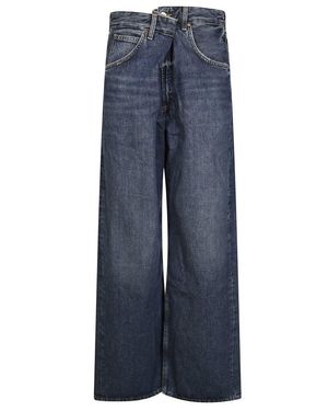 Agolde Jeans Chiusura Cross - Blue