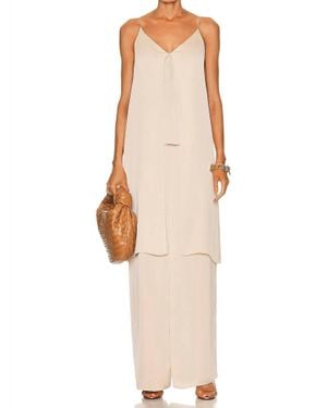 Rosetta Getty Split Front Camisole - Gray