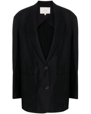Studio Nicholson Cotton Blend Jacket - Black