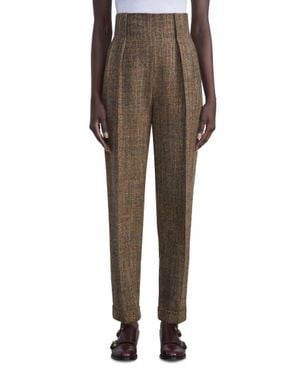 Lafayette 148 New York Waverly Wool Pant - Multicolor
