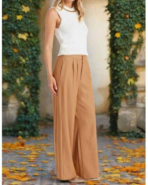 Bishop + Young Marbella Wide Leg Pant - Green